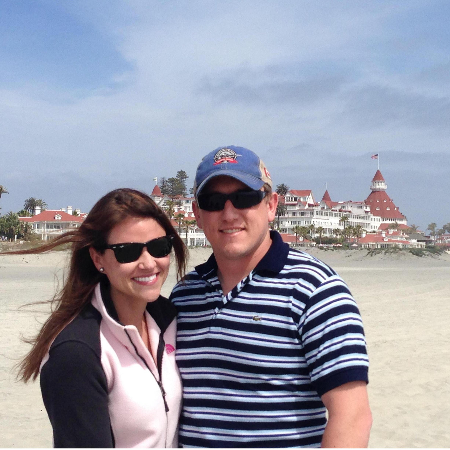 Escaping Wisconsin winter 2017 in San Diego to visit Diane and Tom Becker.