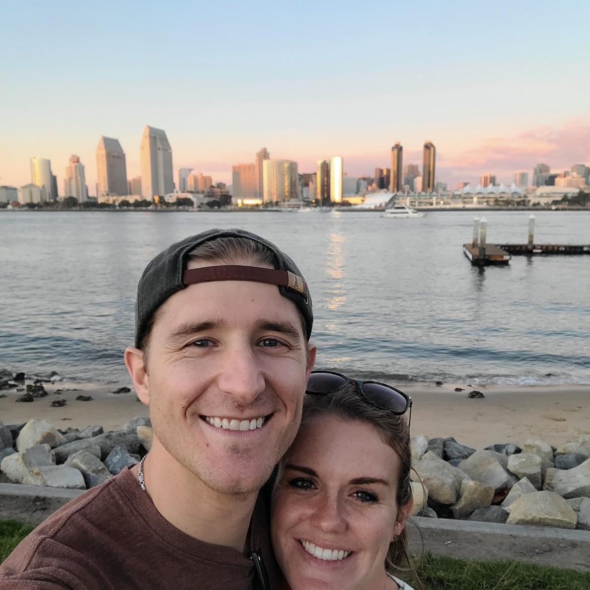 January 22, 2022 - Vinny and Brooke’s first trip together in San Diego after becoming a couple.