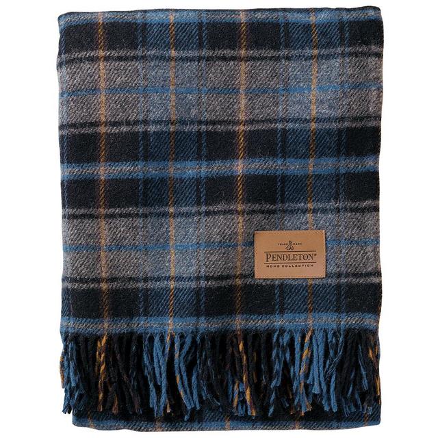 Pendleton Lost Lake Motor Robe Wool Blanket with Leather Carrier