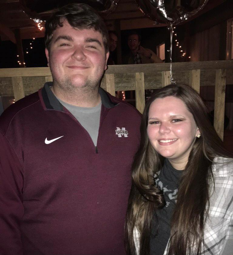 This was our first picture together in 2016!