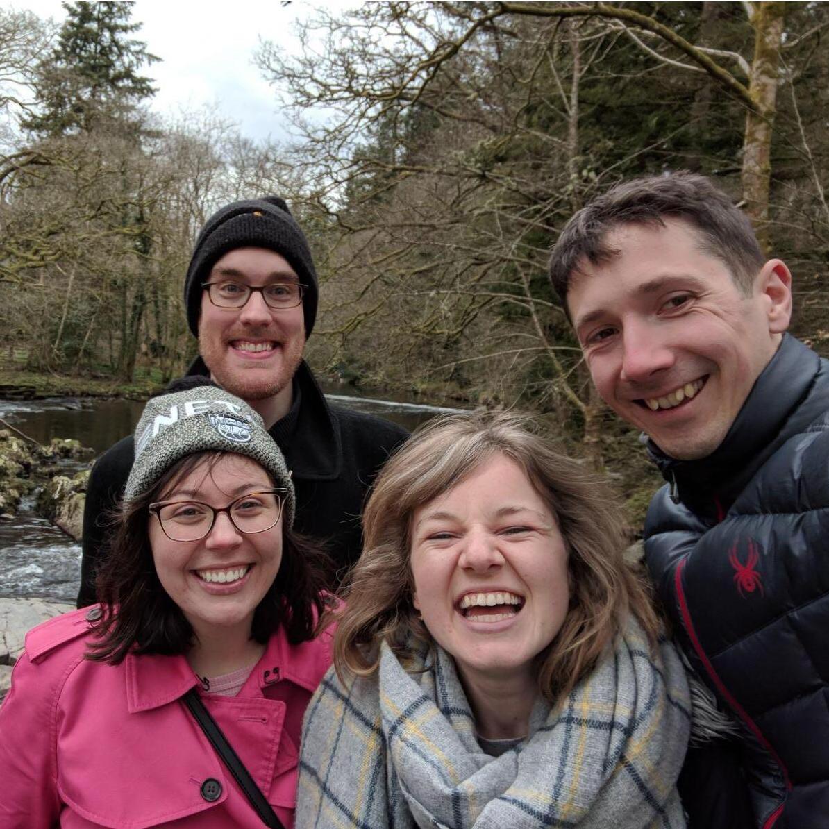 Visiting Maddie and Will in Wales