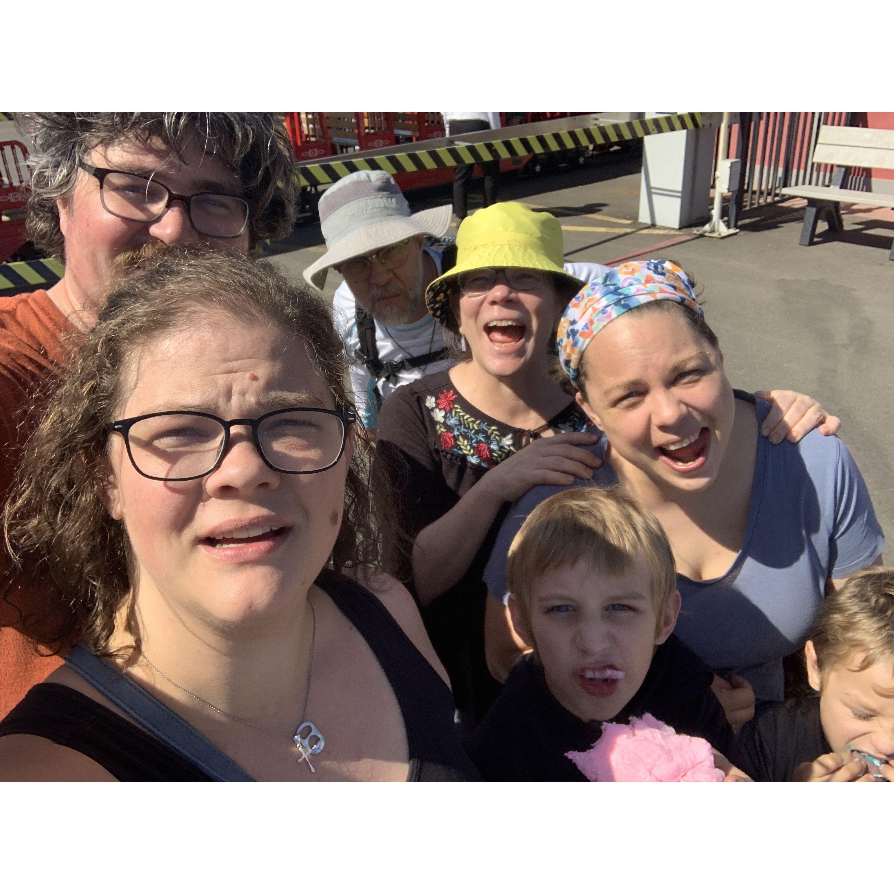 State fair with Lara's family!