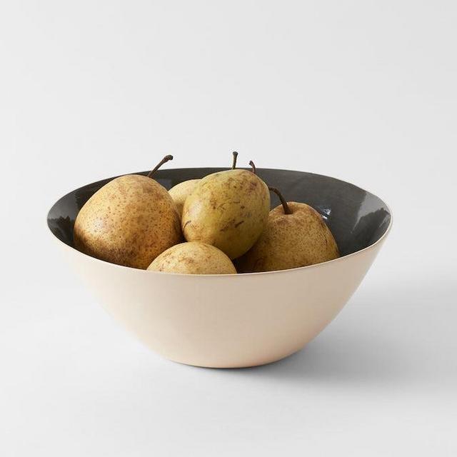 Black Medium Deep Bowl