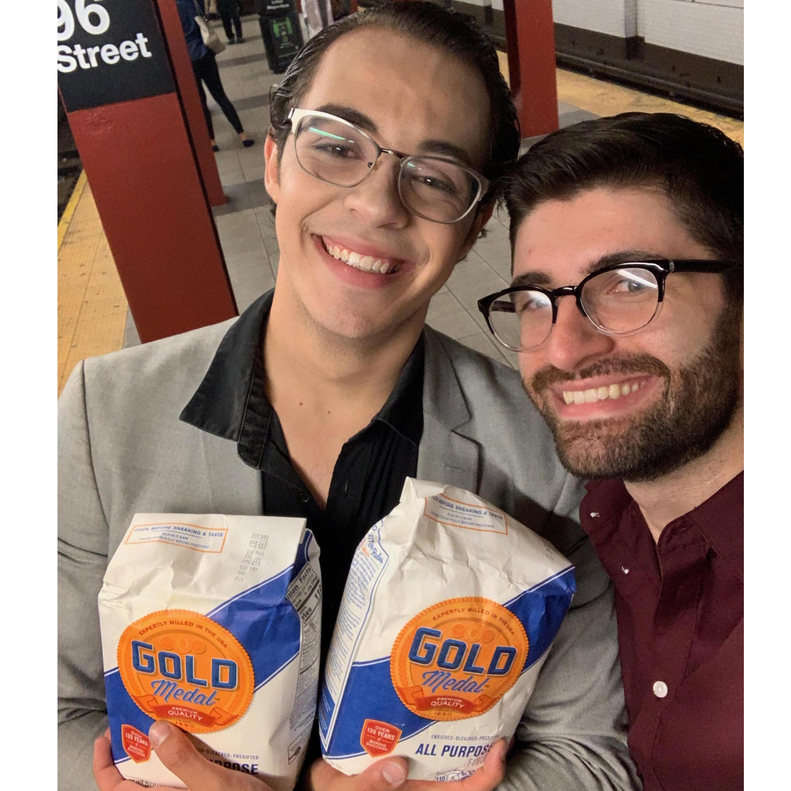 I should have bought you flours.