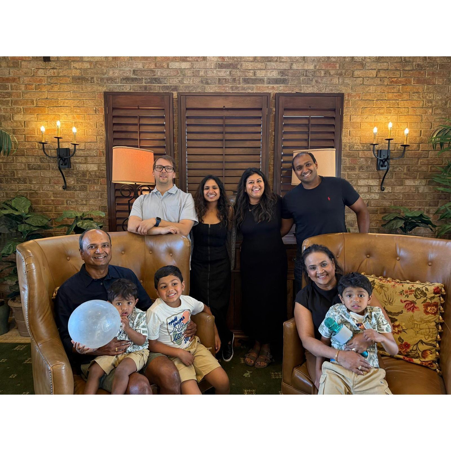 Celebrating 40 amazing years of love and togetherness — cheers to Ambika’s parents!