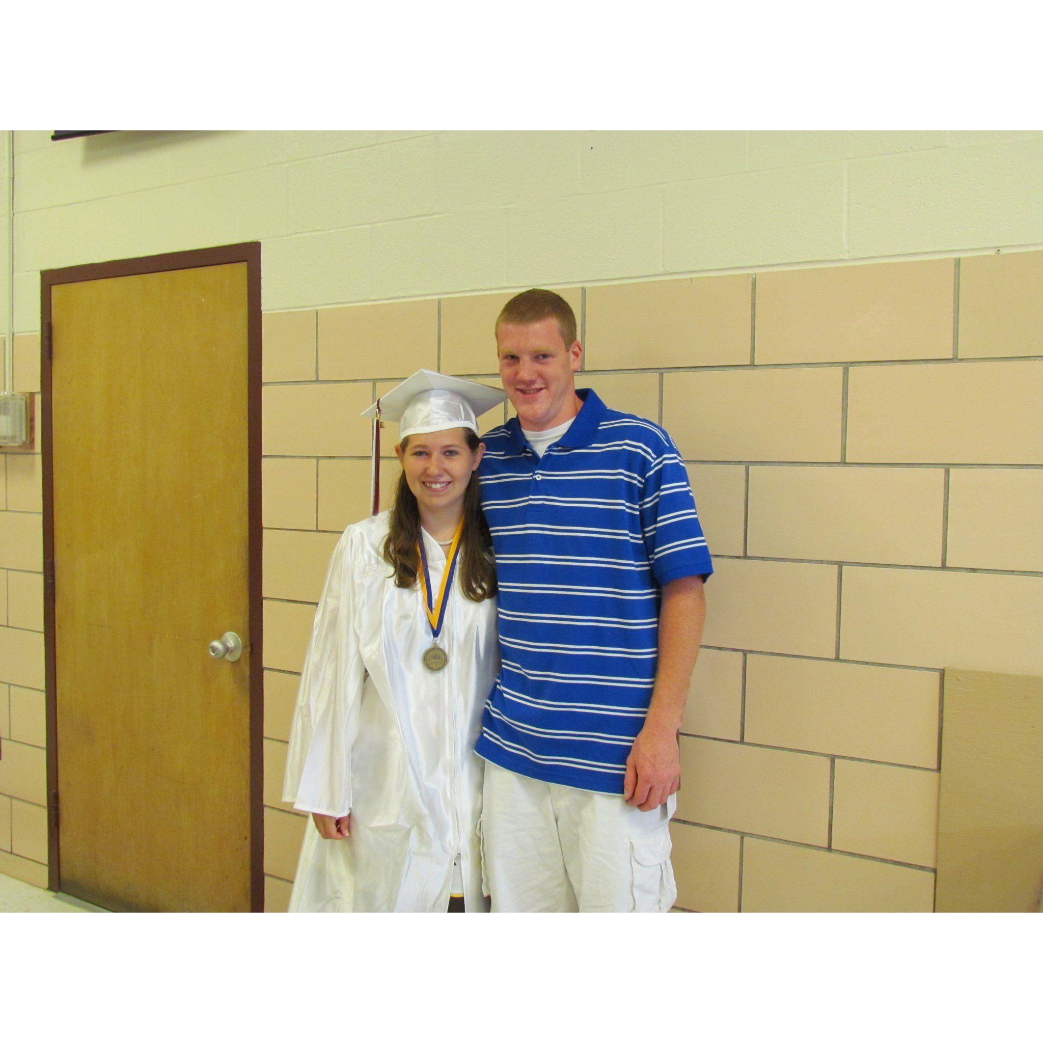 Lexi's high school graduation