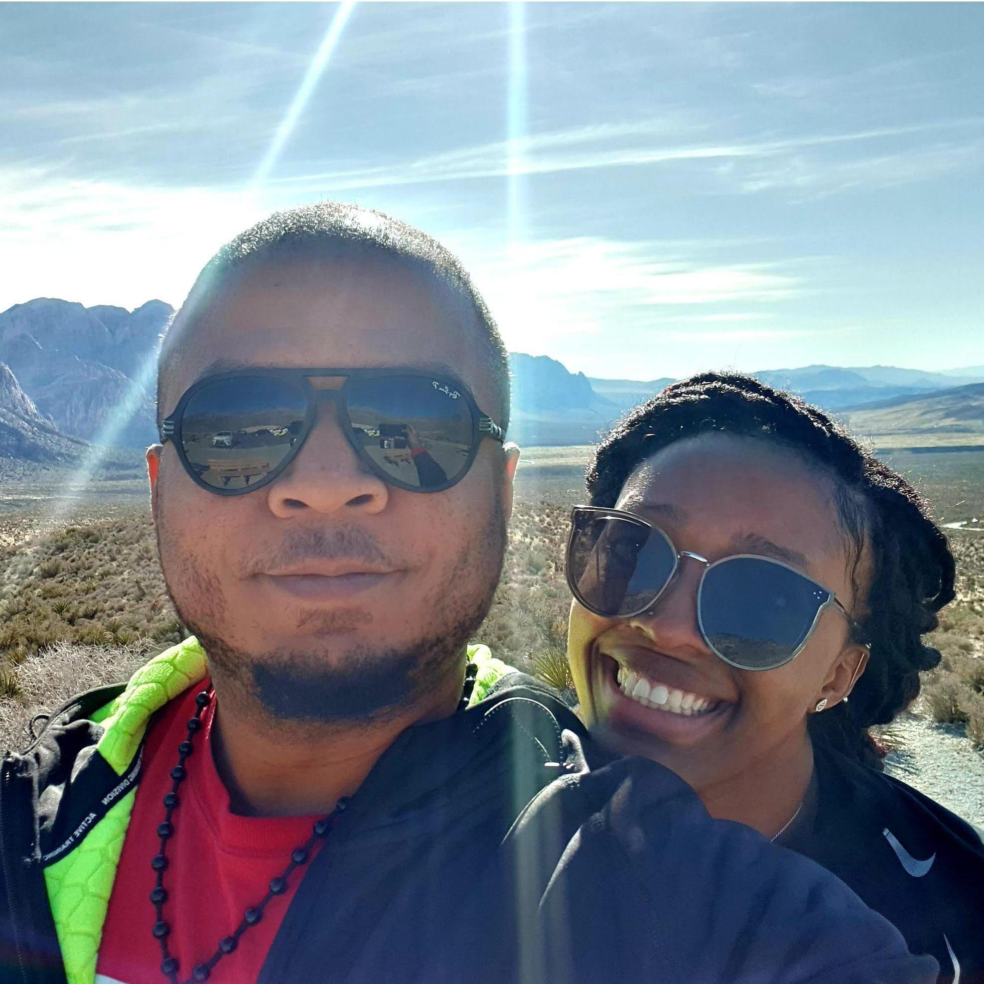 The mountains of Las Vegas, our home.