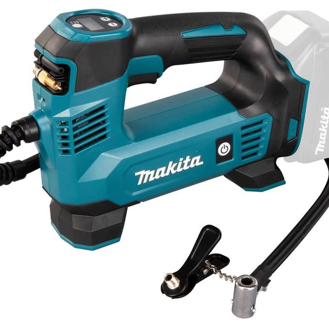 Makita DMP180Z 18V Li-ion LXT Inflator - Batteries and Charger Not Included, Blue/Silver, M
