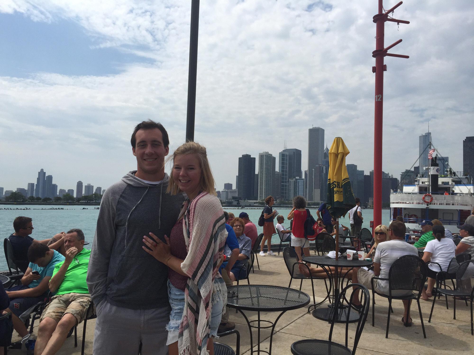 Our VERY FIRST photo together:)