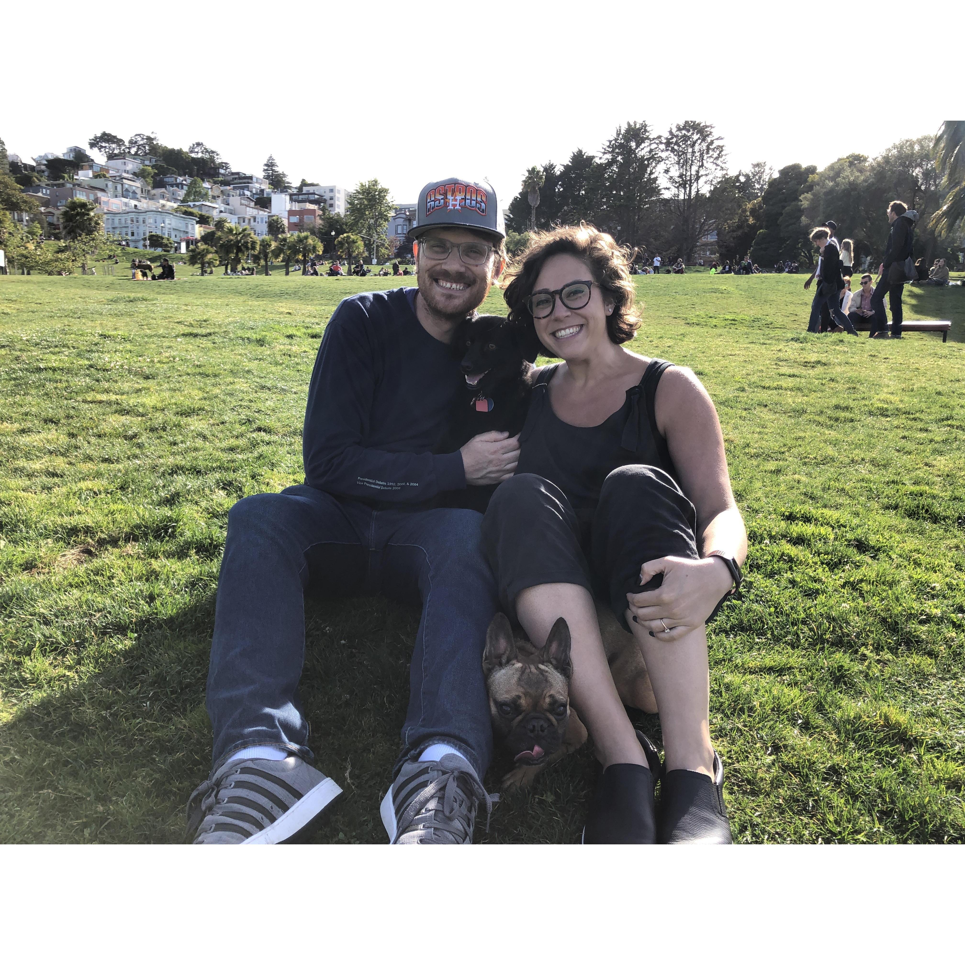 Afternoon in Dolores Park, San Francisco