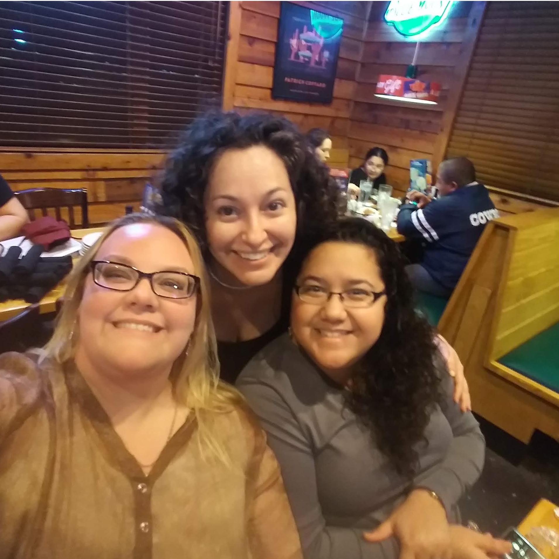 Terri and her besties for her 34th birthday.