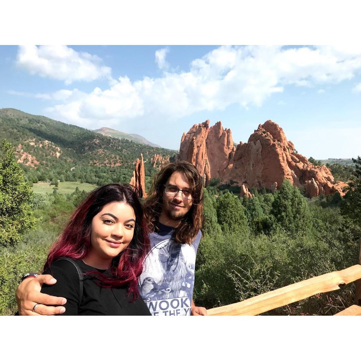 Garden of the gods! round 2 in Colorado