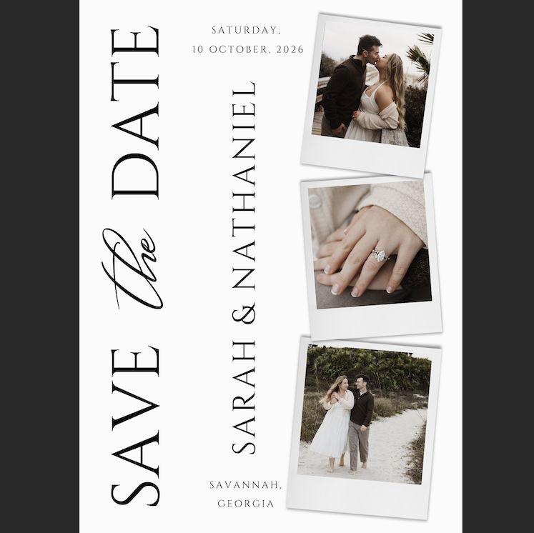 Save-the-date! (This is Sarah's 3rd favorite and Nathan's 2nd)