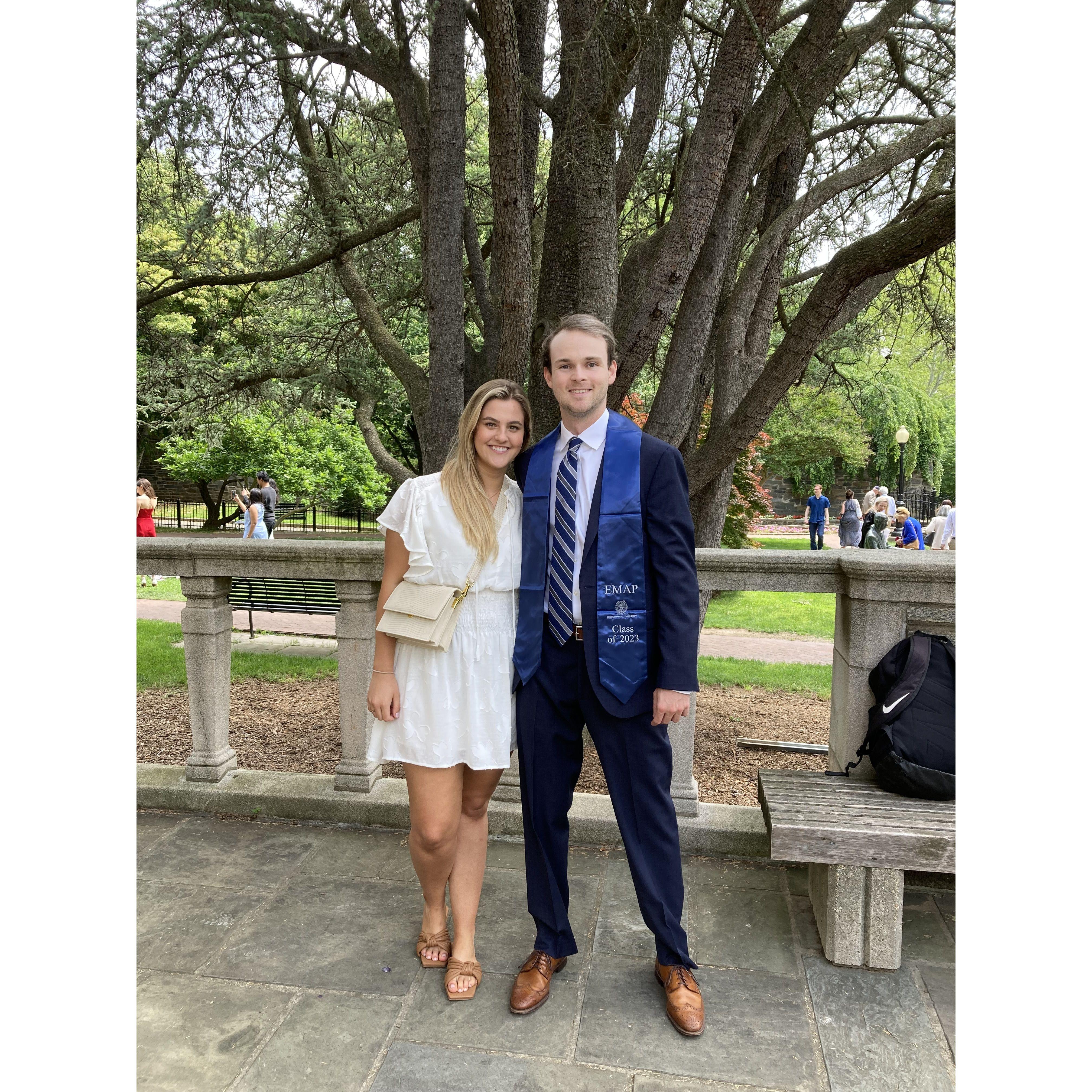 may 2023 | andrew's Georgetown graduation
