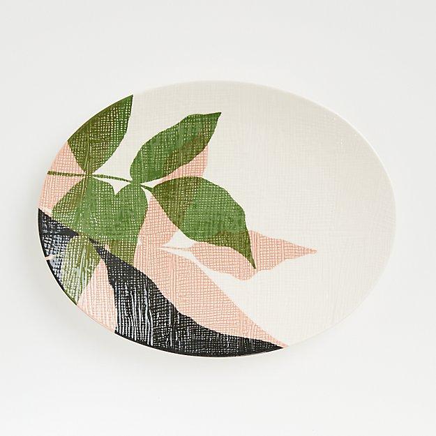 Lush Oval Platter