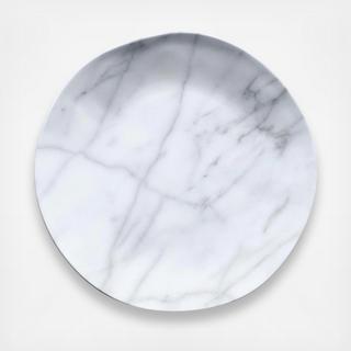 Carrara Marble Melamine Salad Plate, Set of 6