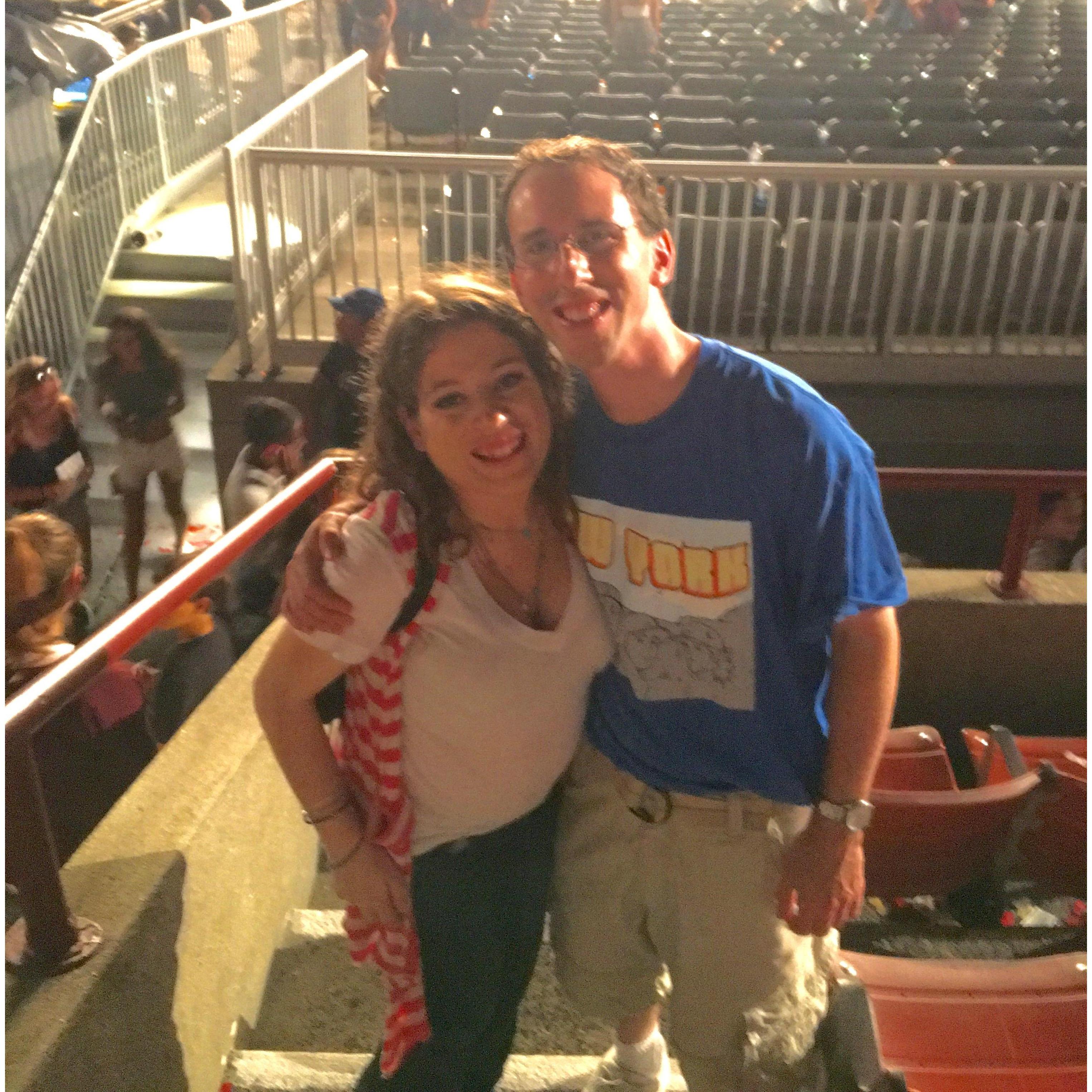 Our first concert together - Billboard Hot 100 Festival
August 20, 2016