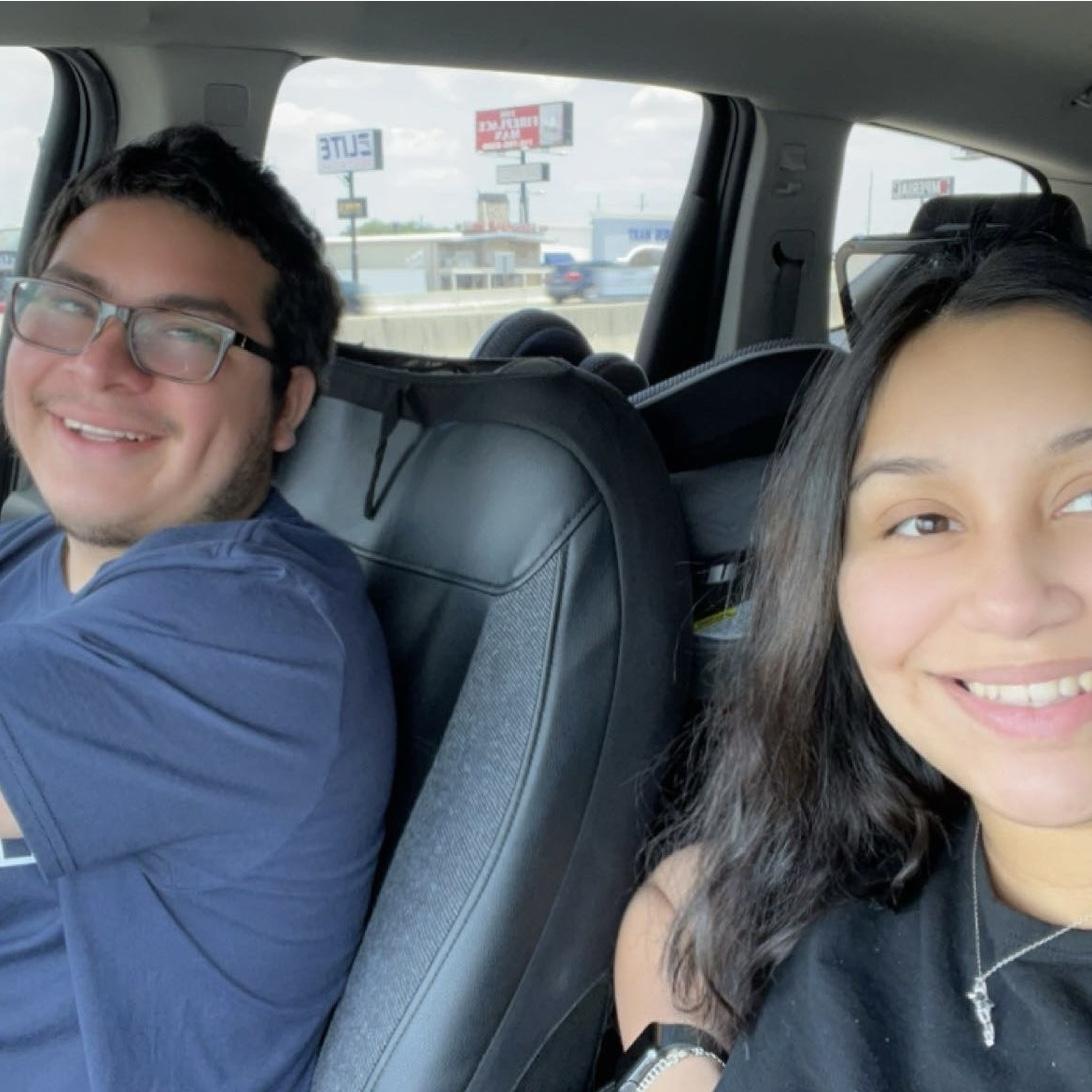 & more ..
Here we already had the triplets & we were on our way to see them at the hospital