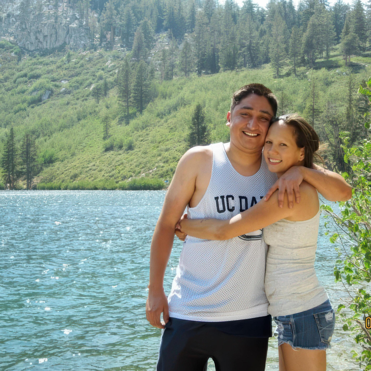 The Davis years <3 - Mammoth Lakes camping trip