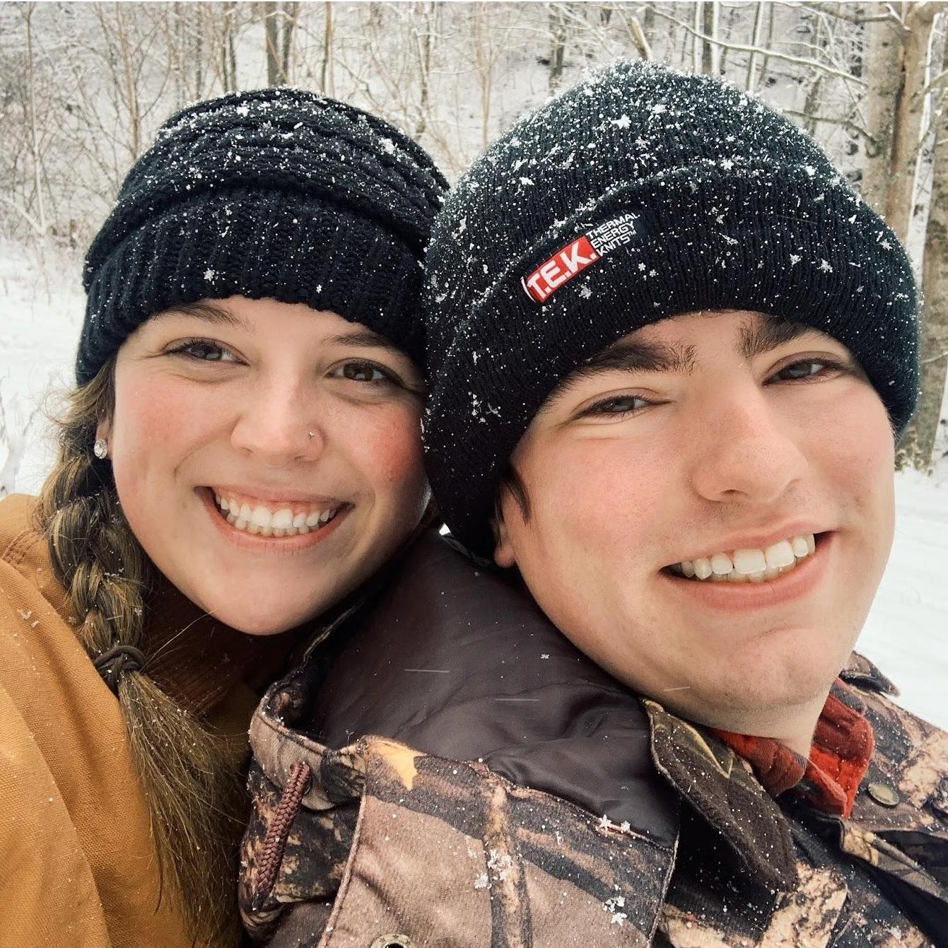 Maddy's first East TN snow experience. 12 inches of snow and lots of fun!