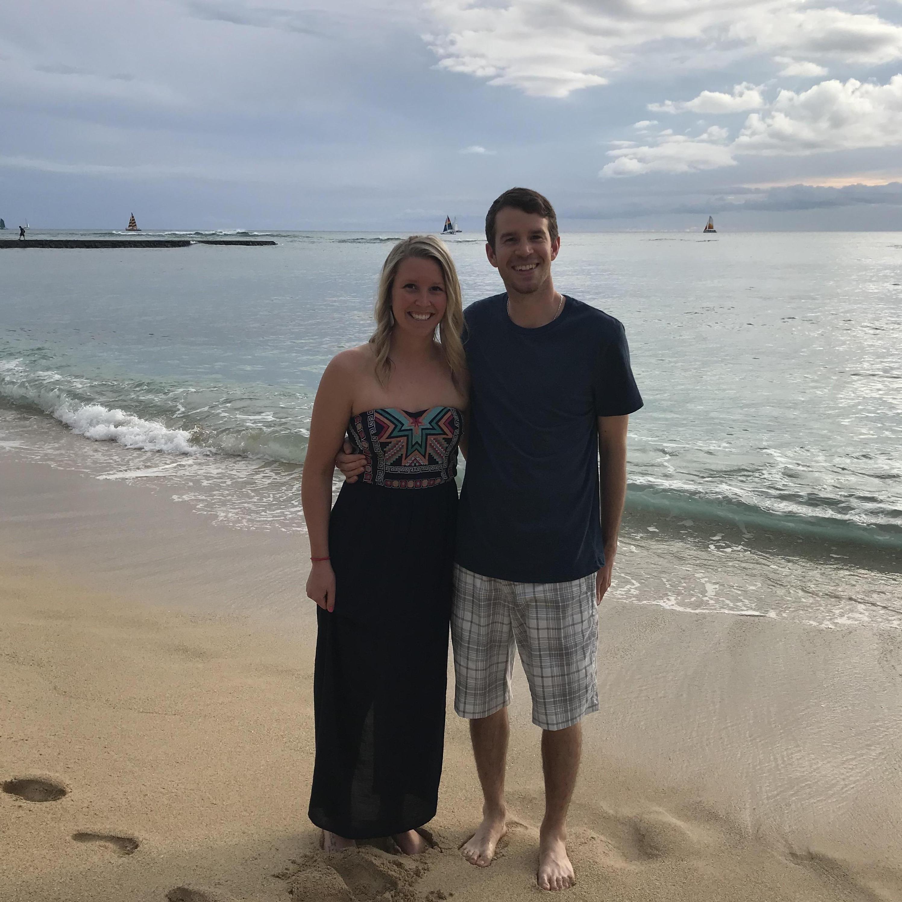 Waikiki beach walking!
