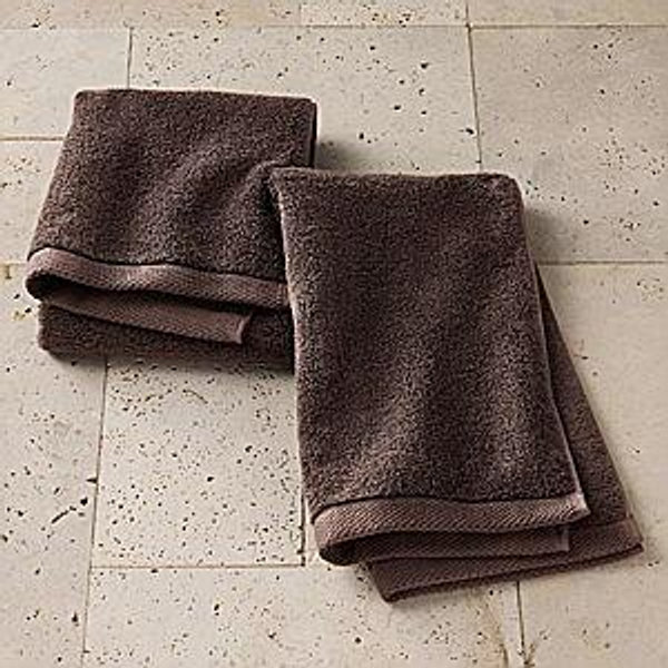 2pk Organic Hand Towel in Color FIG- Casaluna™