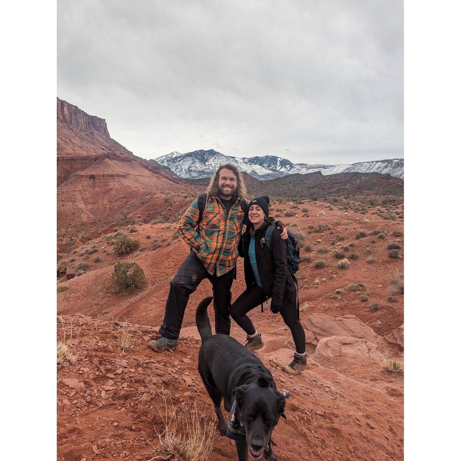 Conquering the West with our Brandy baby