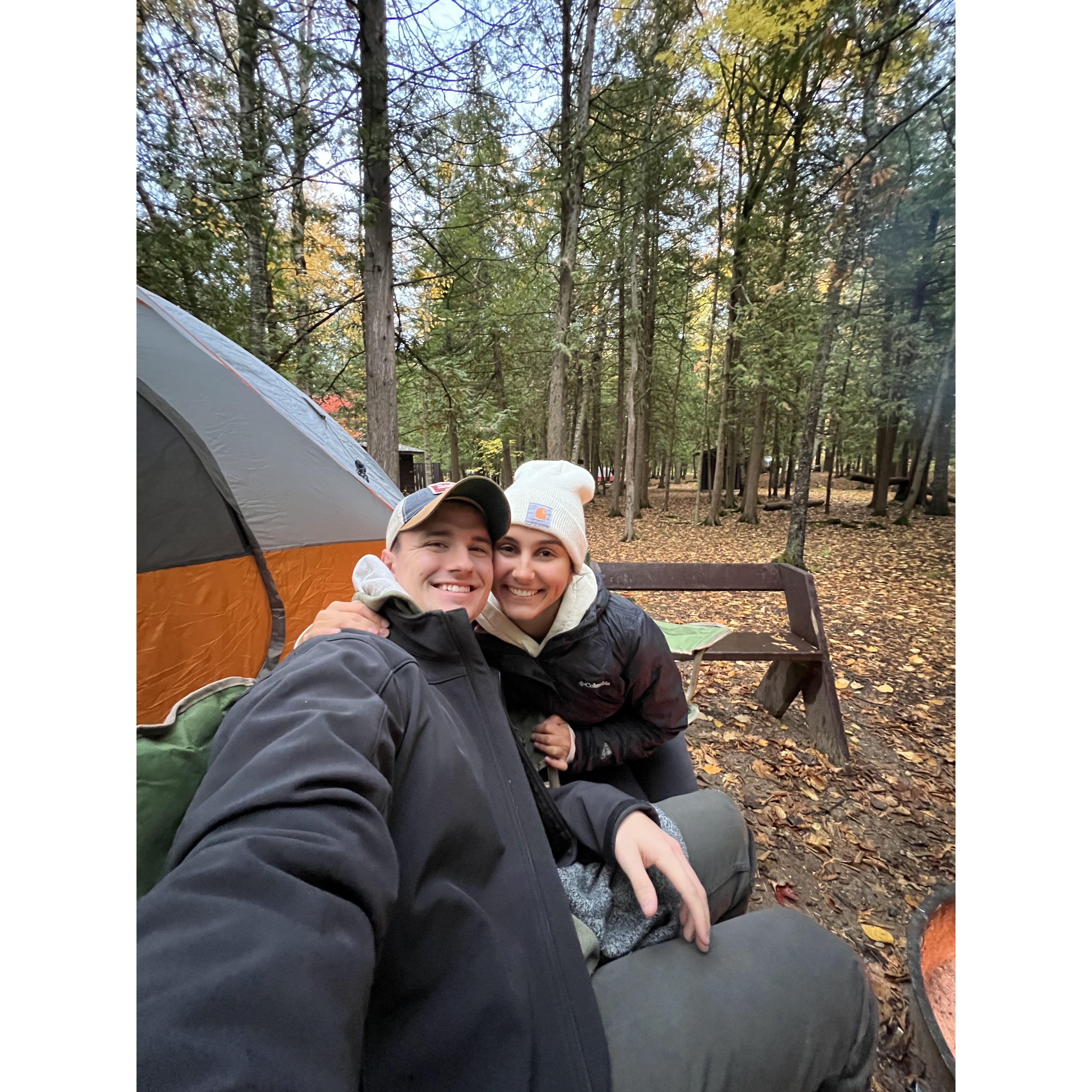 Camping Door County!