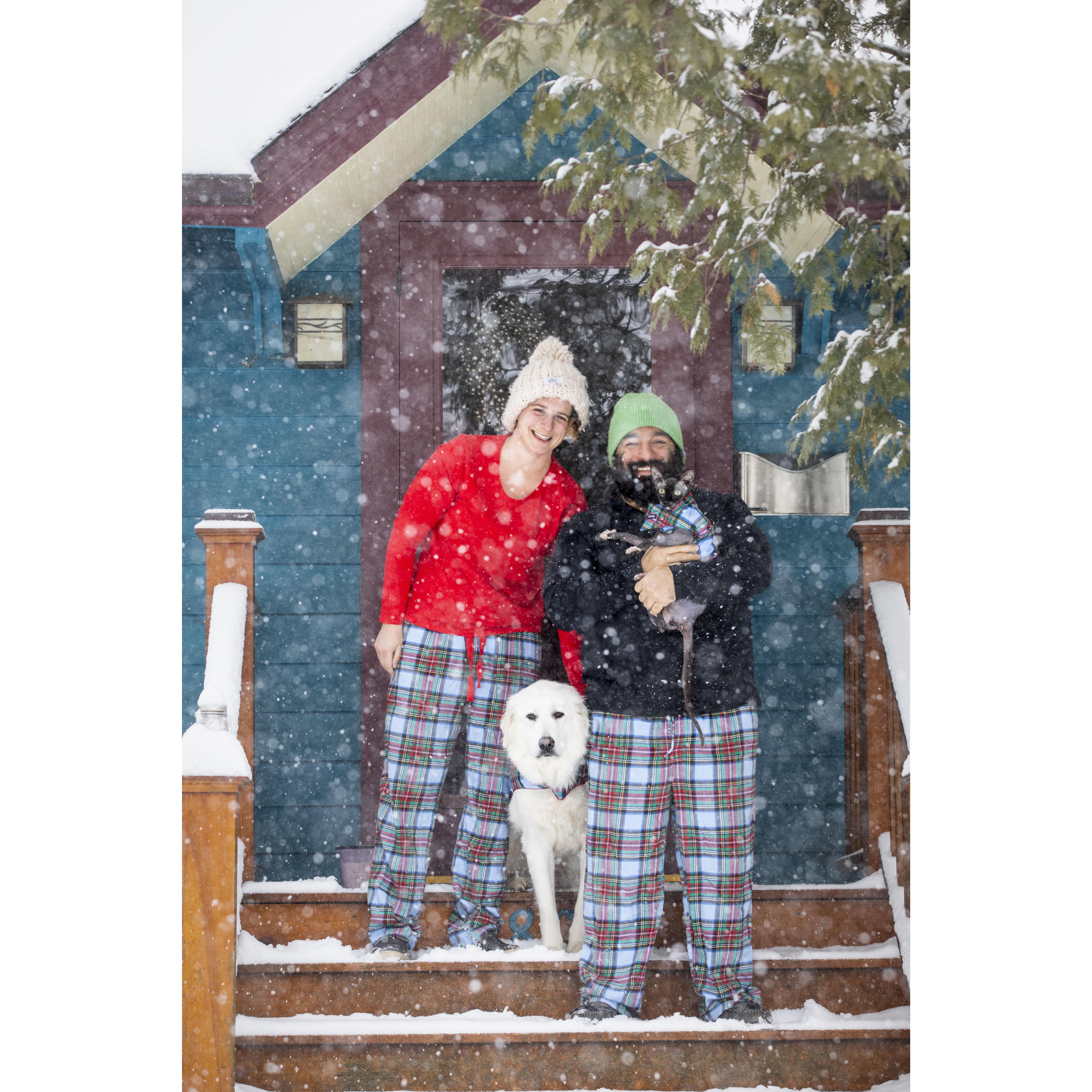 Formal family photo at our old Madison digs