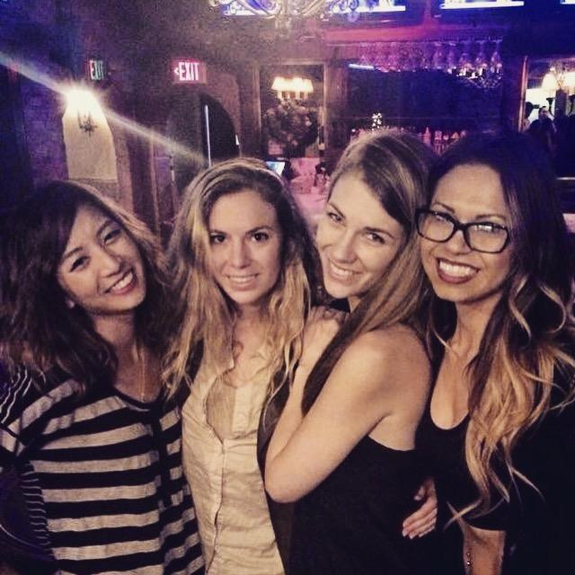 2014- December, last celebration as an Angelino with my favorite LA ladies before heading back to the Bay Area after grad school.