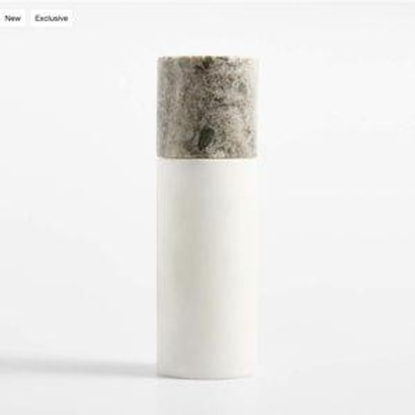 Tuscan Kitchen and White Marble Pepper Mill