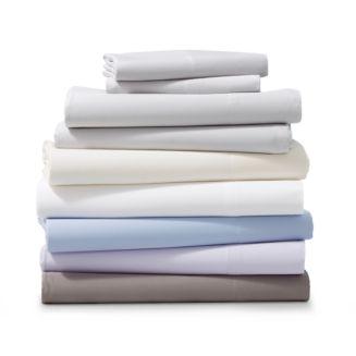Sky-500TC Sateen Wrinkle-Resistant Sheet Set in White/Cal King
