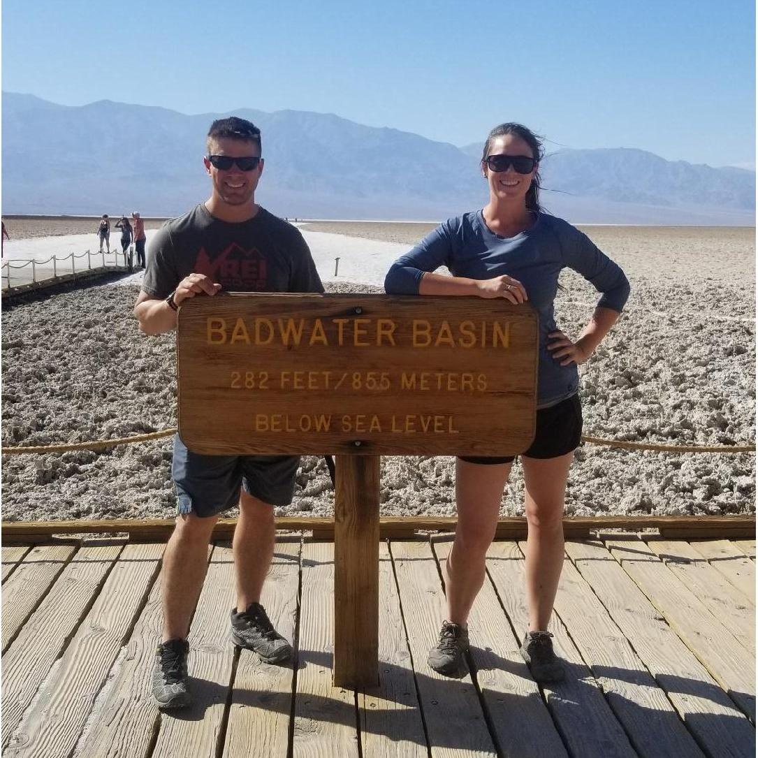 The day after hiking Mount Whitney, we thought we'd change pace by heading to the LOWEST places in the US, Death Valley National Park!