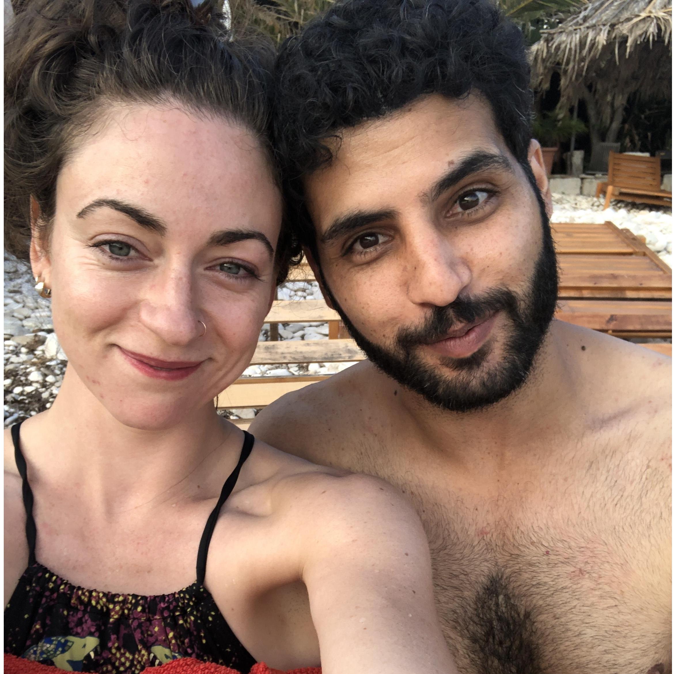 Croatia, on the Isle of Hvar. 2019 we did so much traveling together. You really learn a lot about a person when you're traveling, and we learned that we are perfect adventure partners.
