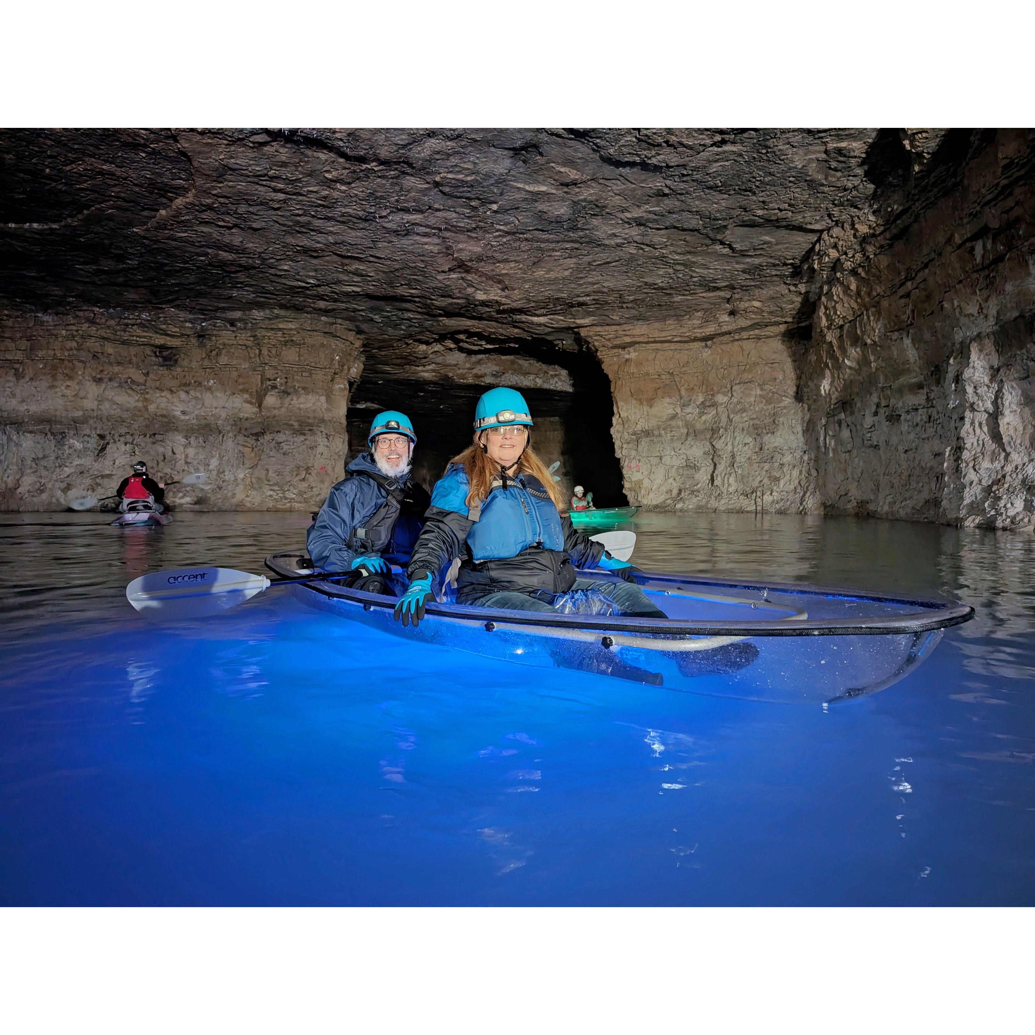KY Underground Crystal Kayak 4/5/2025