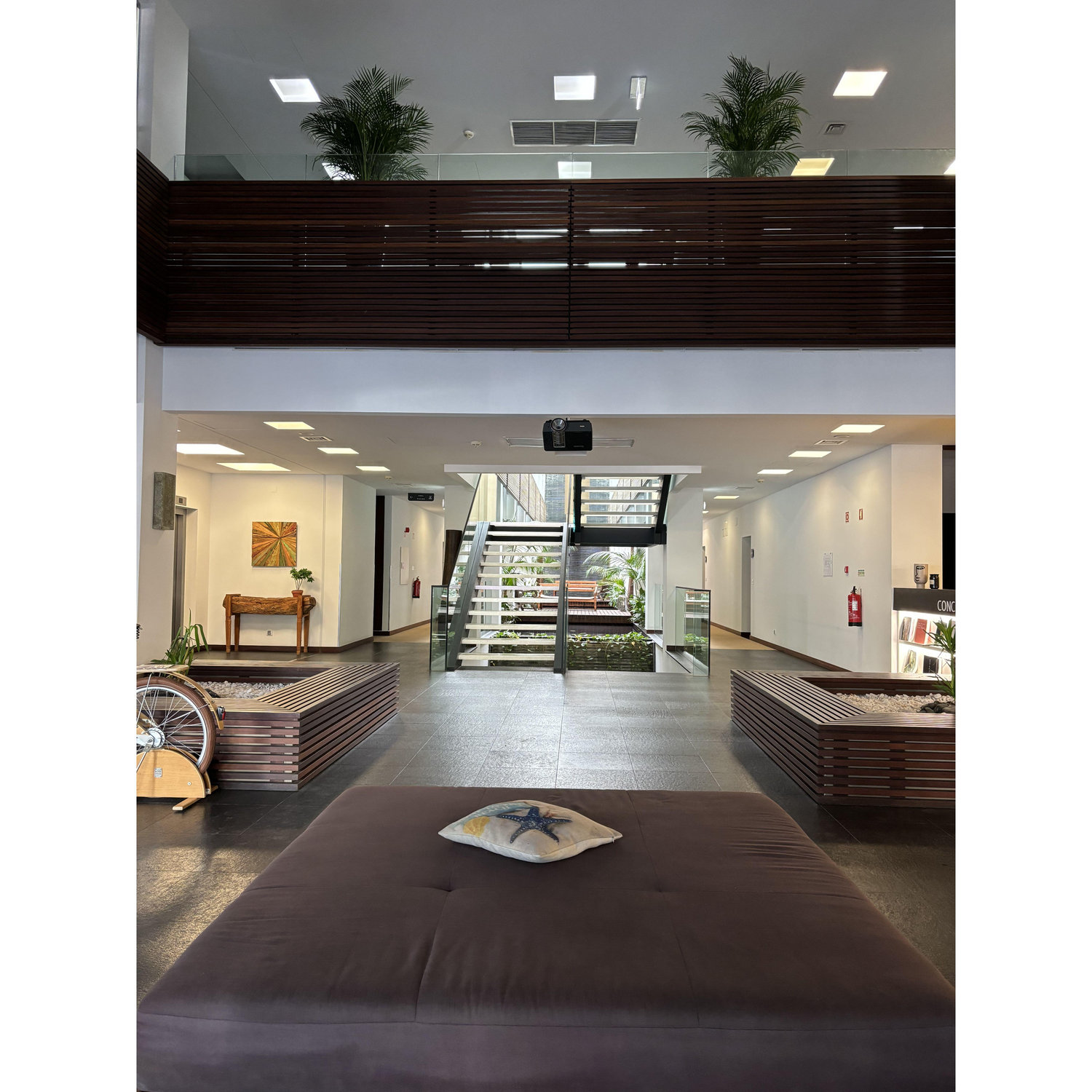 The lobby!