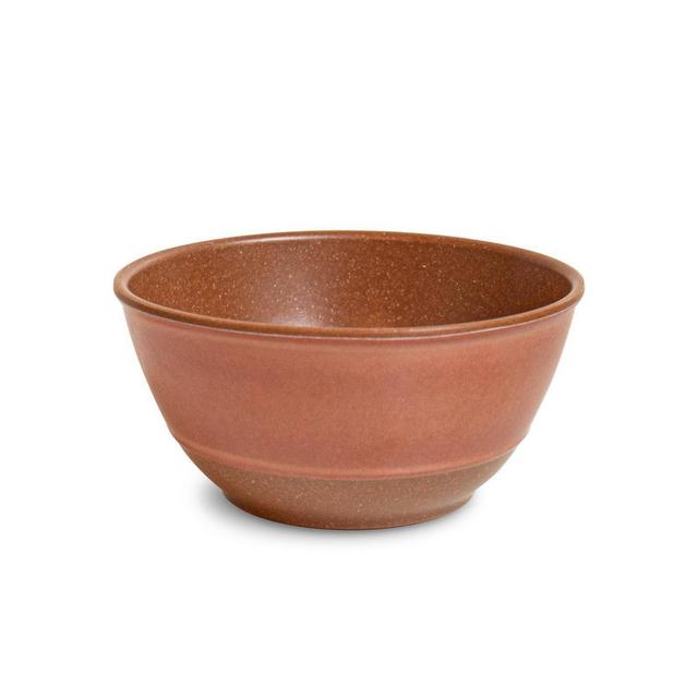 25oz Melamine and Bamboo Cereal Bowl Brown - Threshold™