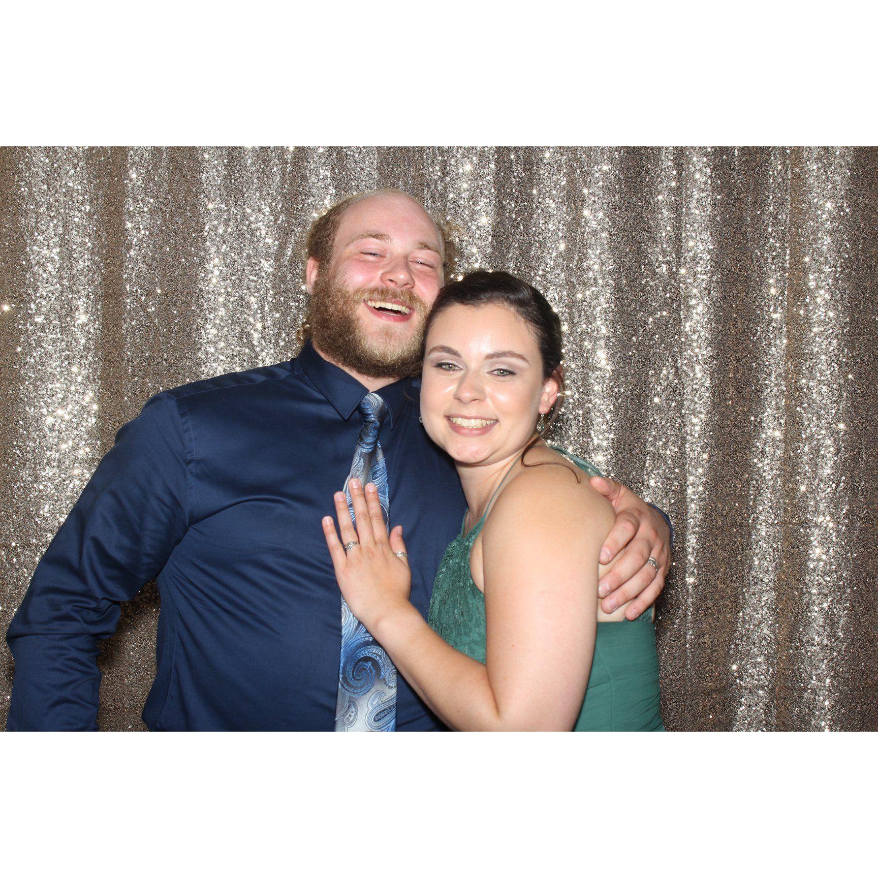 At Sean and Colleen's wedding 2019