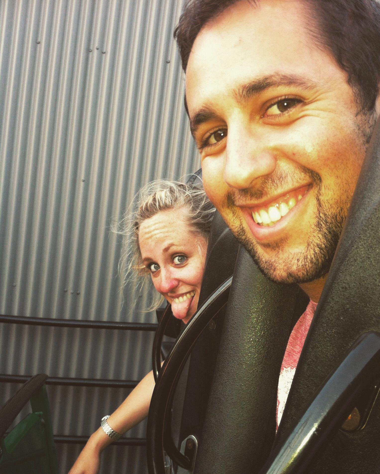 Daina does rollercoasters
