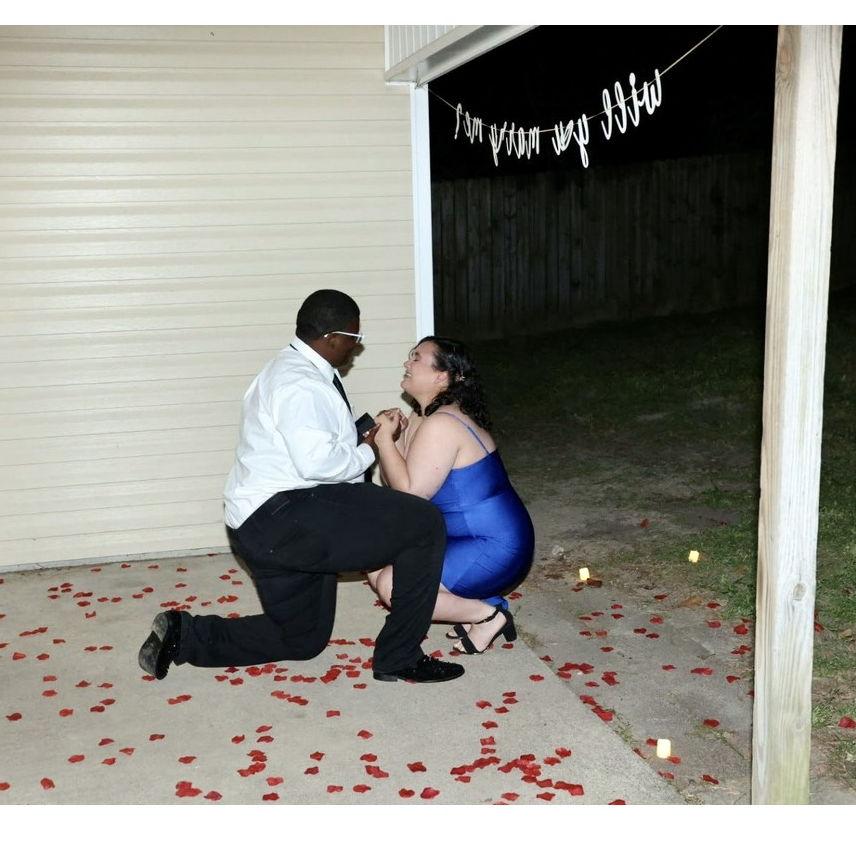 The night we chose forever. Kurin planned the whole thing with the help of a few of our best friends. I cannot wait to marry this man!!!!!