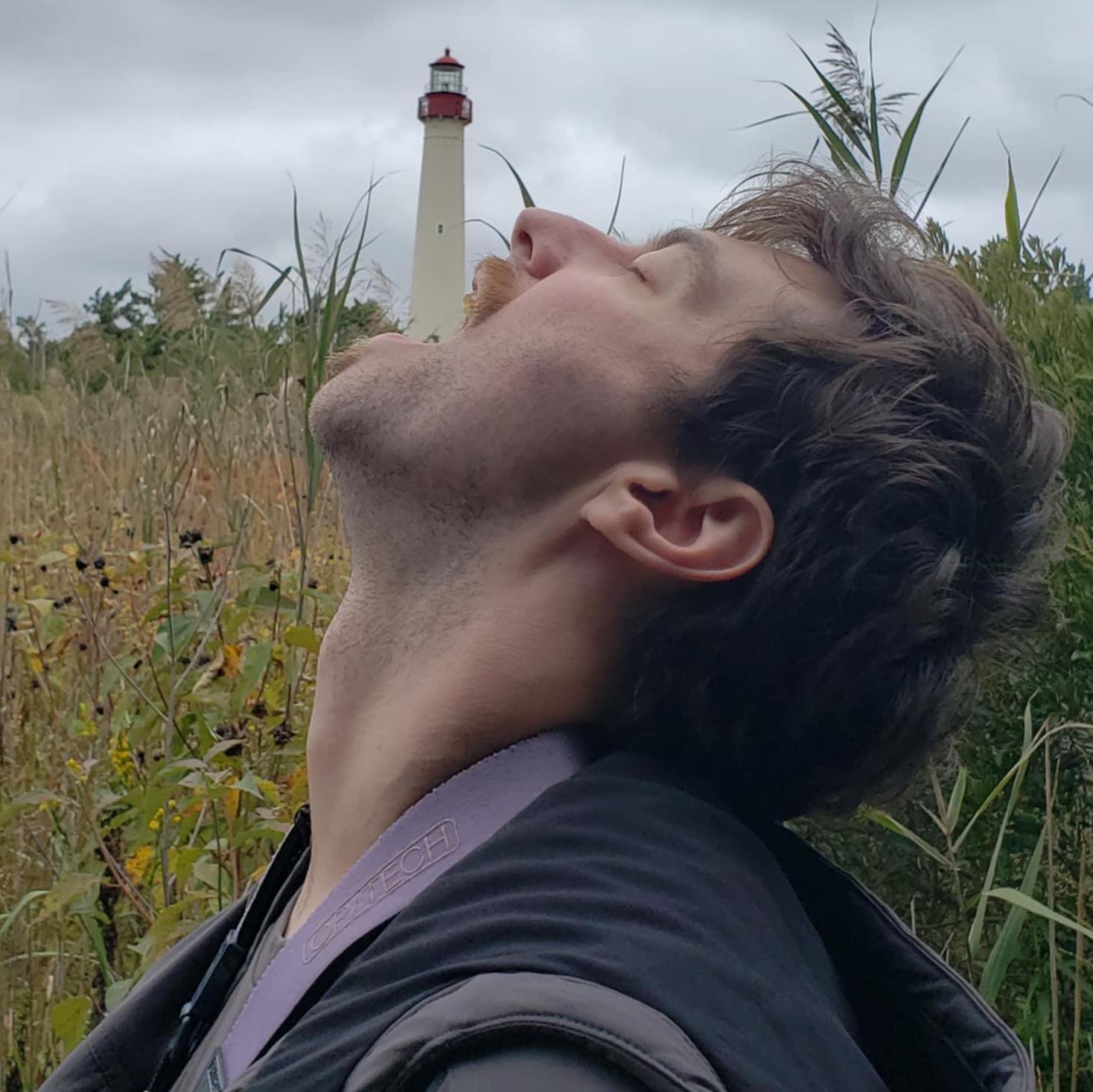 Kevin consuming Cape May Lighthouse (2023)