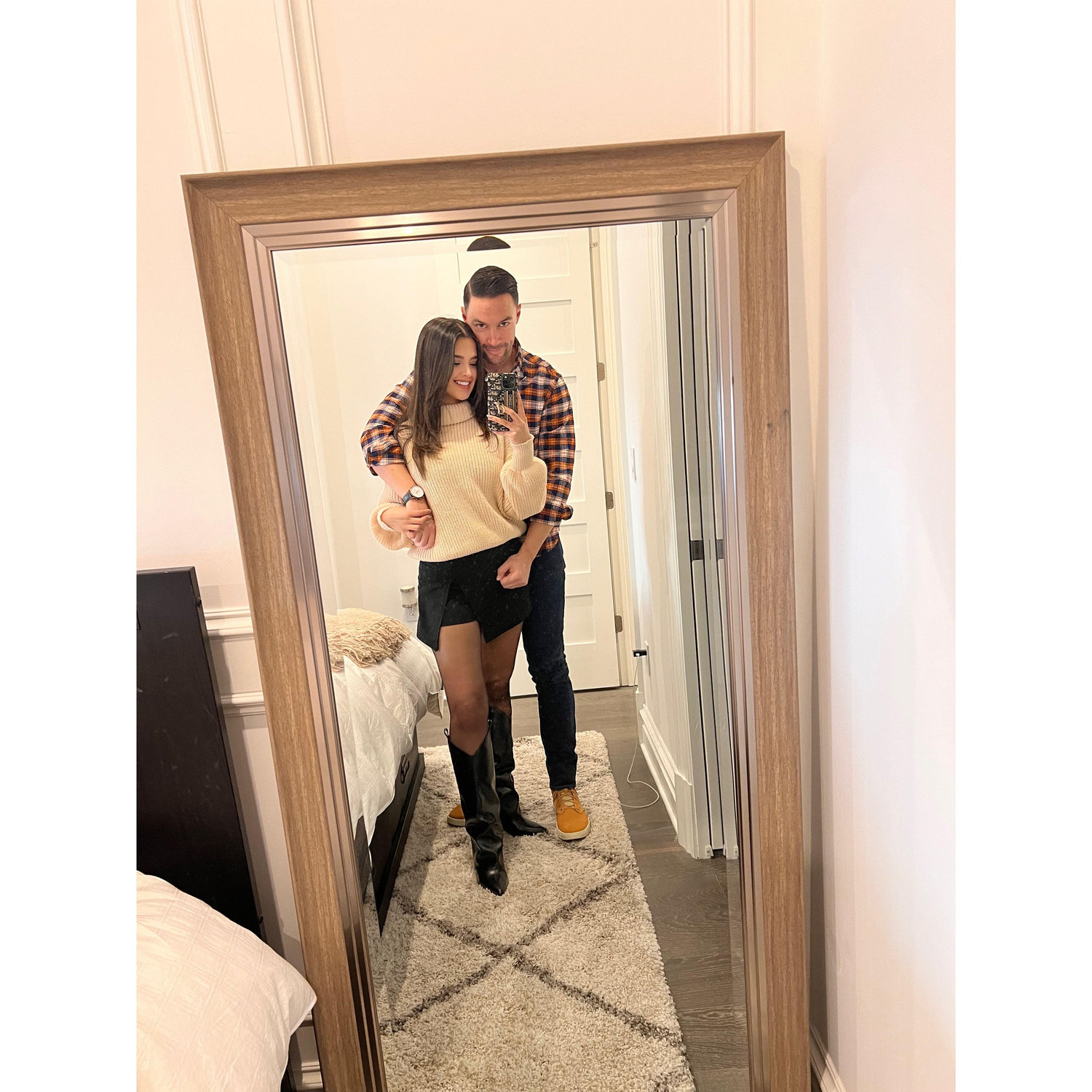 Sofia and Chritopher's first thanksgiving.