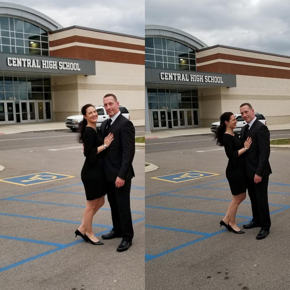 John's highschool... can you tell how happy he makes me?