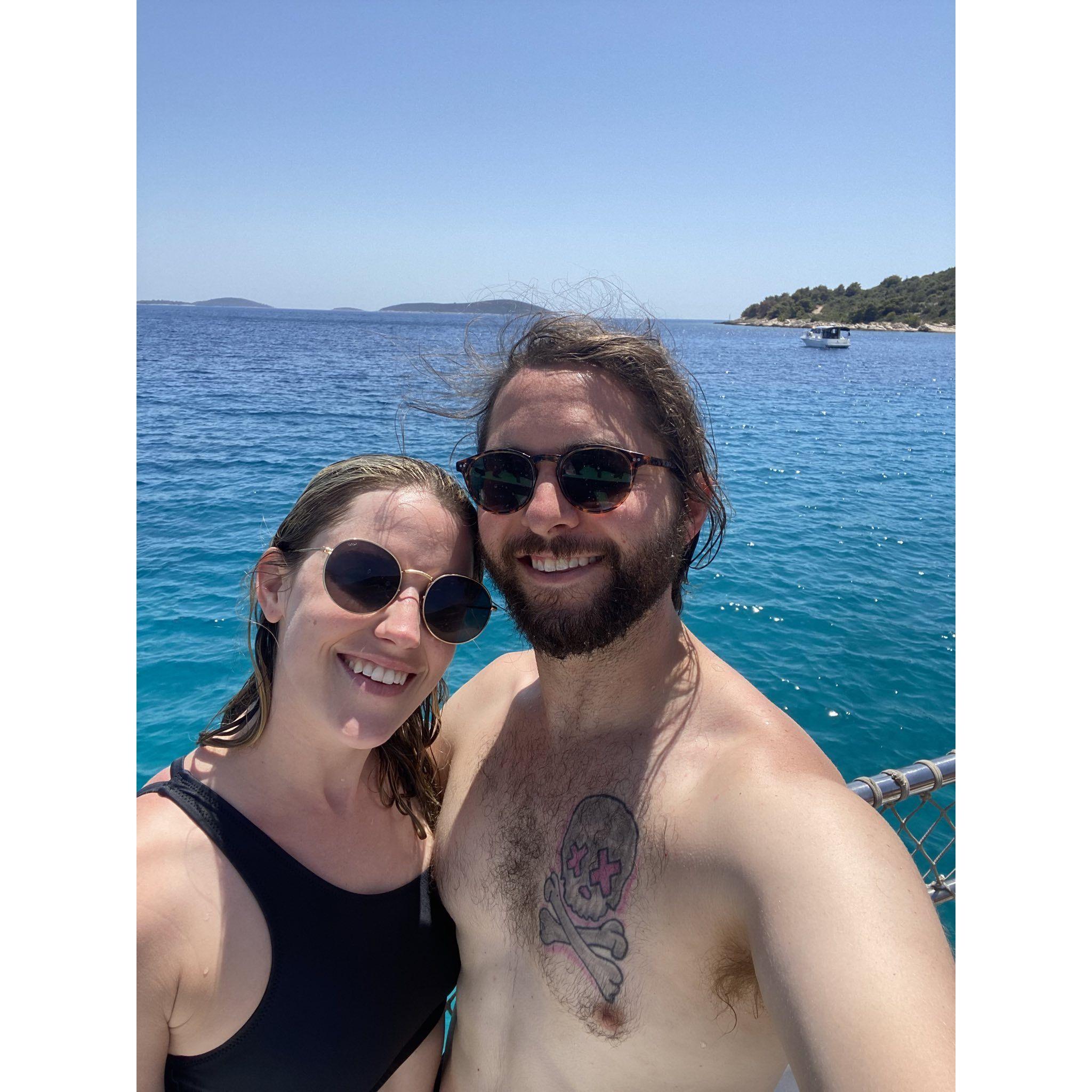 Big Croatian Swims