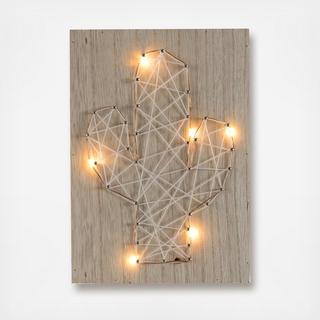 Cactus Led Wall Decor