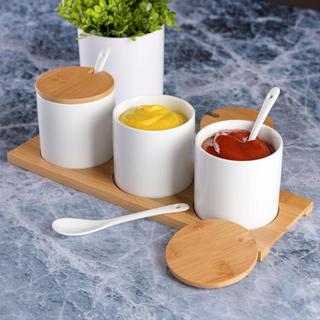 Gracious Dining 10-Piece Condiment Jar Set