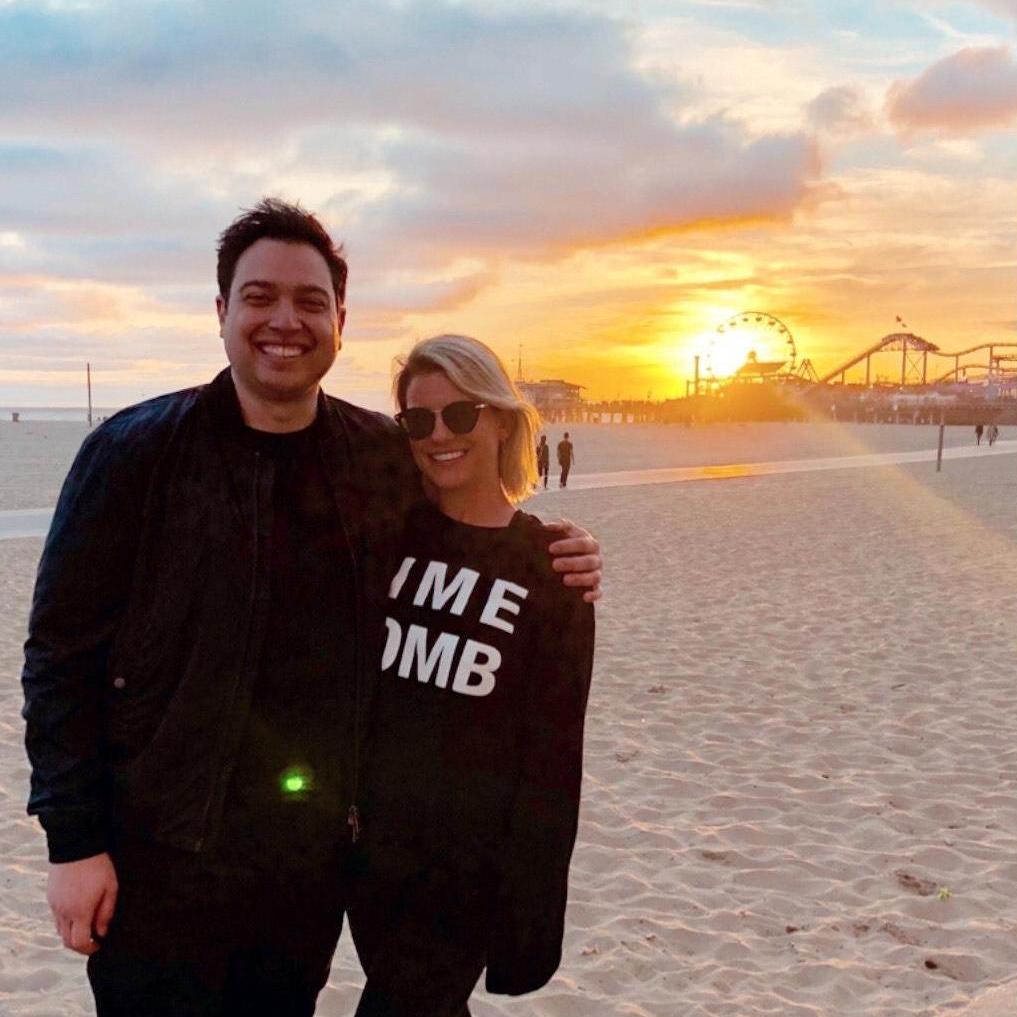 Nothing better than a long walk on the beach during sunset