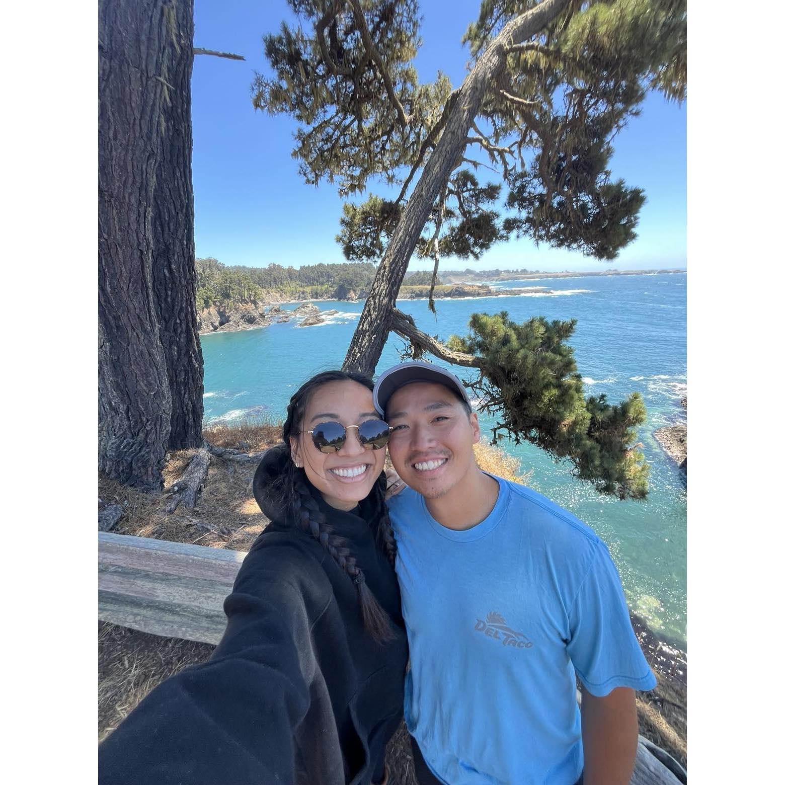 2023 - Diana and Jack explores the Bay Area in Diana's first year up