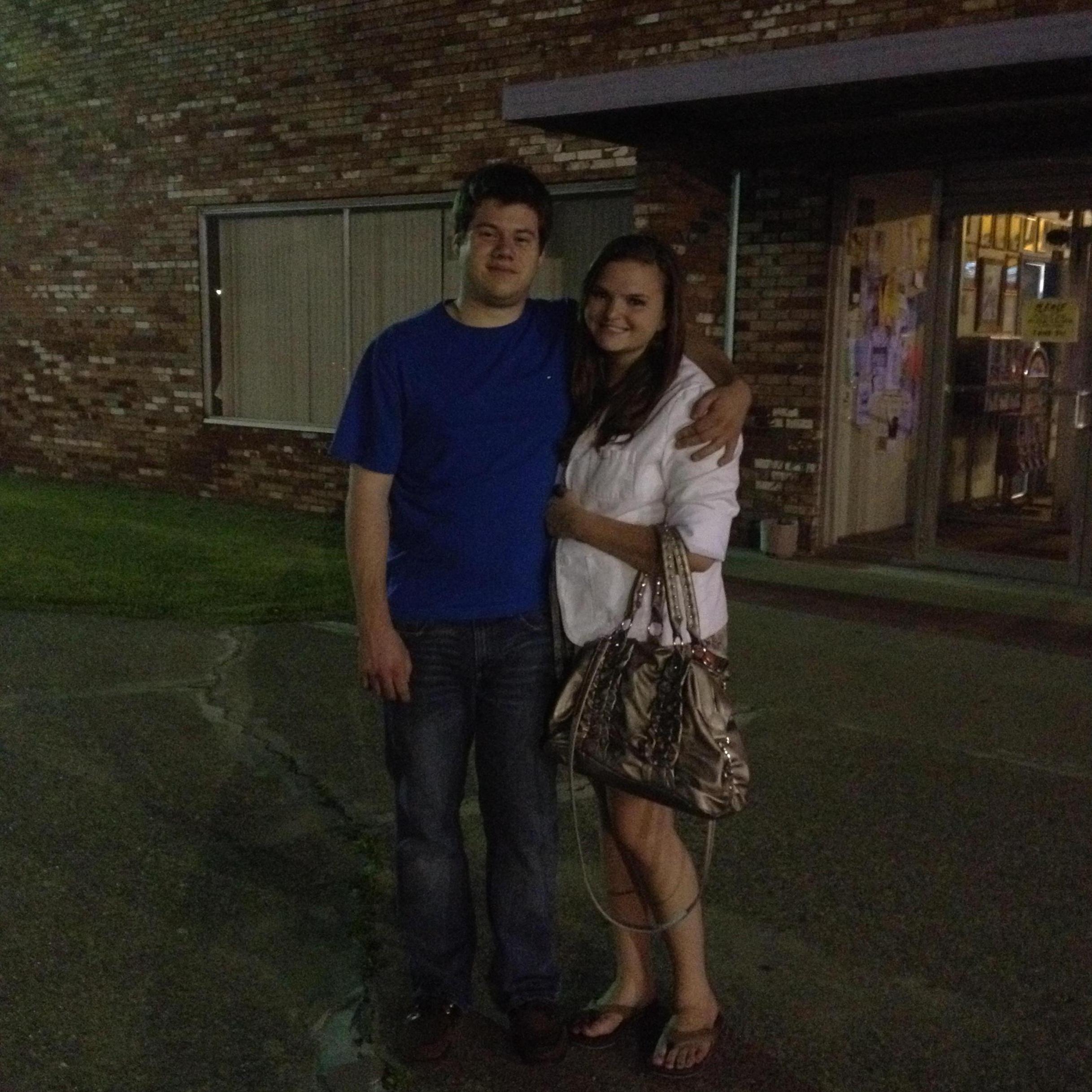 Bowling for Megan's Birthday.