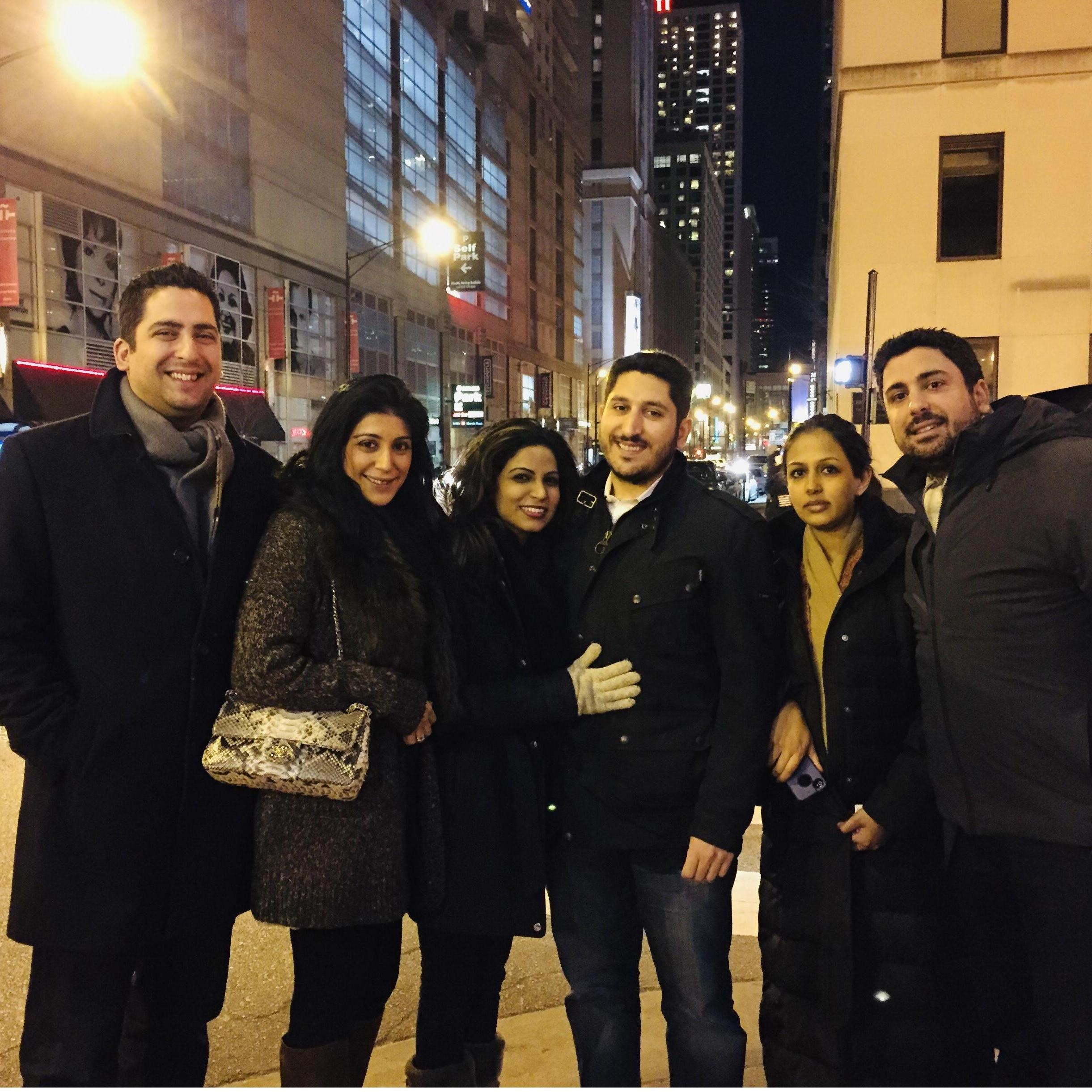 DT Chicago with the Ali's!